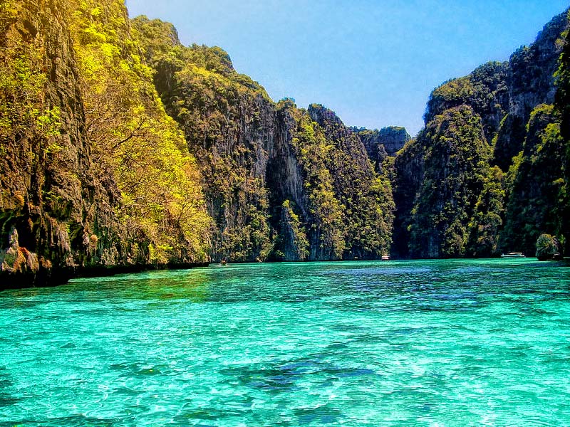 ทริปกระบี่ วันเดียว ทัวร์เกาะพีพี เรือเร็ว