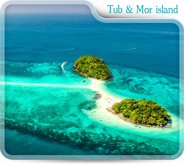 Tub island and mor island