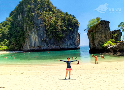 รีวิว หาดเกาะห้อง กระบี่