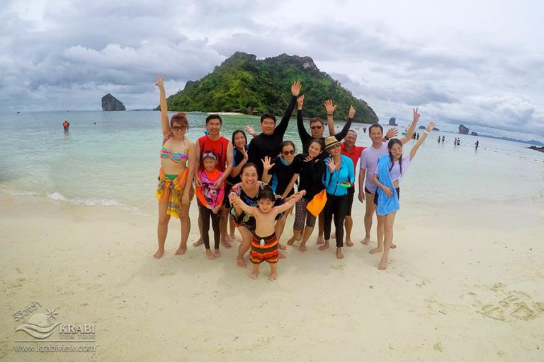 ทัวร์ 4 เกาะ ทะเลแหวก เหมาเรือหางยาว กระบี่ 2563