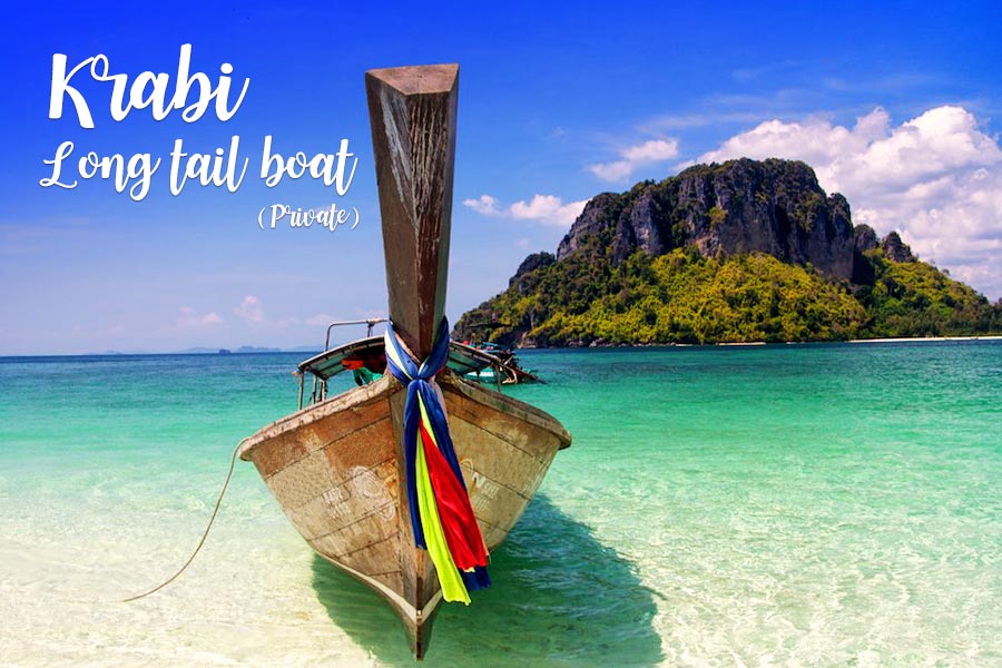 Long tail boat krabi ( Private trip )